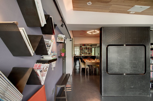 小編帶你看好宅: 原本這戶中古屋的室內光線稍嫌陰暗，